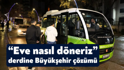 Kesintisiz ulaşım hizmetini şubat ayında devreye alan Kocaeli Büyükşehir Belediyesi,