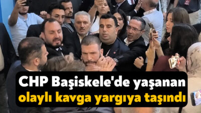 Kocaeli'nin Başiskele ilçesinde aylar önce arbedeye sahne olan CHP ilçe