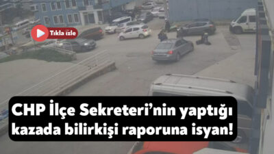 İzmit’in Topçular Mahallesi’ndeki Elvan Sokağı kavşağında 9 Aralık’ta trafik kazası