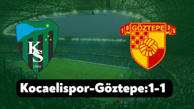 Trendyol Süper Lig'in 30'uncu haftasında Kocaelispor evinde Göztepe'yi konuk ediyor.