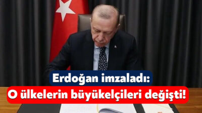 Cumhurbaşkanı Recep Tayyip Erdoğan’ın imzasıyla atamalara ilişkin karar Resmi Gazete’de