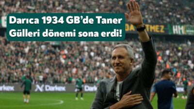 Bölgesel Amatör Lig’de mücadele eden Darıca 1934 GB Teknik Direktörü