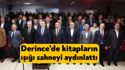 Derince’de Pakmaya Huriye Pak Ortaokulu öğrencilerinin Kütüphaneler Haftası kapsamında düzenlediği