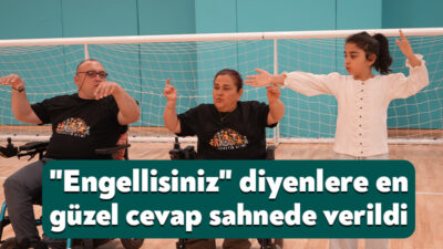 "Engellisiniz, evlenemezsiniz" diyenleri kurdukları mutlu yuvayla haksız çıkaran Aylin ve