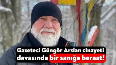 Kocaeli'de 2022'de gazeteci Güngör Arslan'ın öldürülmesine ilişkin 5 sanığın yargılandığı