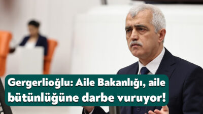 DEM Parti Kocaeli Milletvekili Ömer Faruk Gergerlioğlu, TBMM Genel Kurulu’nda