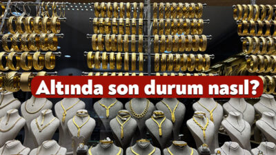 Altını fiyatları haftanın son işlem gününde aşağı yönlü seyrediyor. Ons