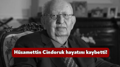 Eski TBMM Başkanı Hüsamettin Cindoruk (93) tedavi gördüğü hastanede hayatını