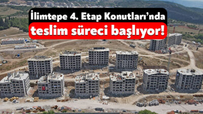 TOKİ’nin İlimtepe’de gerçekleştirdiği 564 konutluk projesinde teslim tarihleri belli oldu.