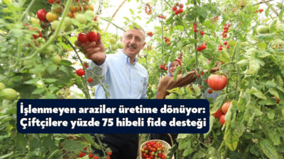 Kocaeli'de "TAKE Projesi" ile işlenmeyen tarım arazileri üretime kazandırılıyor, çiftçilere