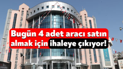 İzmit Belediyesi, 4 adet ağır tonajlı araç almak için bugün