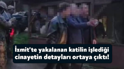 İzmit’te “kasten öldürme” suçundan kesinleşmiş müebbet hapis cezası bulunan ve