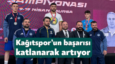 Kocaeli Büyükşehir Belediyesi Kağıtspor, Nisan ayının ortasında katıldığı ulusal ve