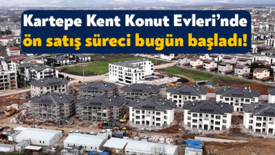 Kocaeli Büyükşehir Belediyesi’nin iştirak şirketi Kent Konut A.Ş. güvencesi ile