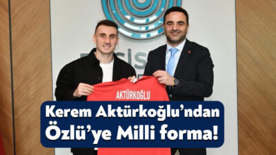 Başiskele Belediye Başkanı M. Yasin Özlü, A Milli Futbol Takımı’nın