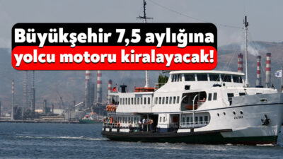 Kocaeli Büyükşehir Belediyesi, deniz ulaşımında kullanılmak üzere bir adet yolcu