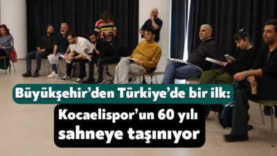 Kocaeli Büyükşehir Belediyesi, sanat ve sporu buluşturan örnek bir projeye