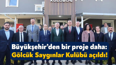 Kocaeli Büyükşehir Belediyesi’nin, sosyal belediyeciliğin en güzel örneklerinden biri olan