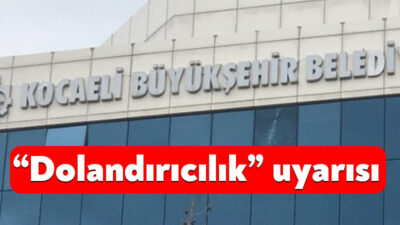 Kocaeli Büyükşehir Belediyesi, Genel Sekreter Yardımcısı Ebubekir Ardıç'ın adını kullanarak
