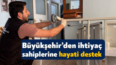 Kocaeli Büyükşehir Belediyesi, yatağa bağımlı vatandaşların ve ailelerinin yaşam kalitesini