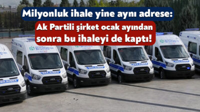 Kocaeli Büyükşehir Belediyesi, nisan ayında ambulans kiralamak için ihaleye çıktı.