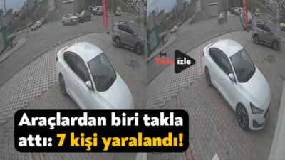 Kocaeli'nin Çayırova ilçesinde iki SUV tipi aracın çarpıştığı kazada