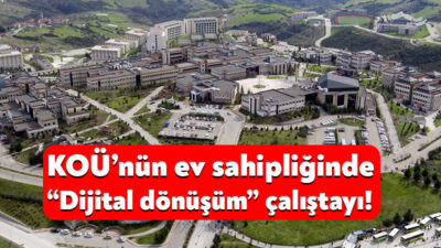 Kocaeli Üniversitesi, “Bilim, Kent ve Gelecek Vizyonu Çalıştaylar Serisi” kapsamında,