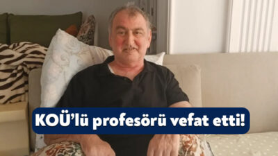 Kocaeli Üniversitesi Mühendislik Fakültesi’nin bölüm başkanı olan Prof. Dr. Halil
