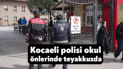 Şanlıurfa ve Kahramanmaraş'ta okullarda yaşanan silahlı saldırı olaylarının ardından, Kocaeli