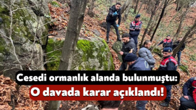 Kocaeli'de kaybolduktan sonra cesedi ormanlık alanda bulunan Serdar Arslan cinayetine