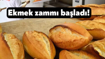 Kocaeli’de ekmeğin fiyatına yapılan zam bugün itibariyle başladı. Böylece 230