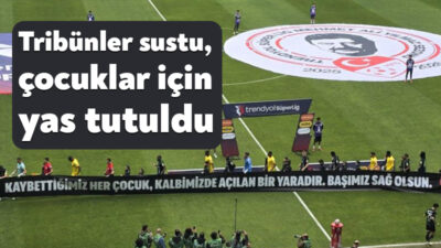 Trendyol Süper Lig'in 30. haftasında Kocaelispor'un evinde Göztepe ile oynadığı