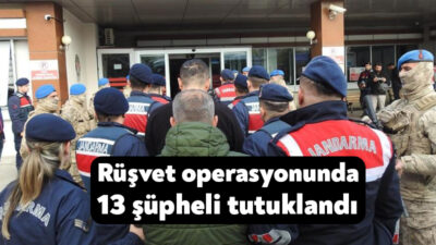 Kocaeli merkezli 5 ilde "örgüt kurma, rüşvet, irtikap, resmi belgede