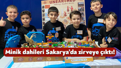 Kocaeli’de faaliyet gösteren Robomaker Kocaeli Robotik Kodlama Atölyesi öğrencileri, Sakarya’da