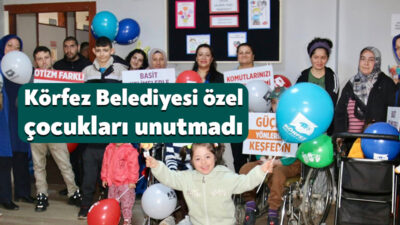 Körfez Belediyesi, 2 Nisan Dünya Otizm Farkındalık Günü kapsamında ilçede
