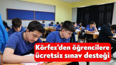 Körfez Belediyesi, eğitim alanındaki destek çalışmalarını aralıksız sürdürüyor. Belediye Başkanı