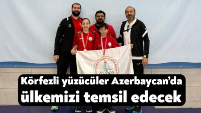 Konya’da düzenlenen Türk Devletleri Teşkilatı Yüzme Yarışlarında birinci olan Körfez