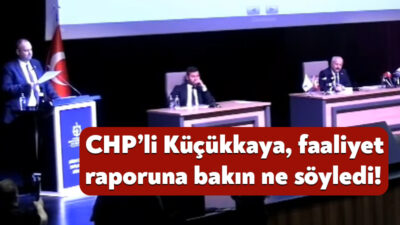 Kocaeli Büyükşehir Belediyesi’nin nisan ayı meclis toplantısında faaliyet raporunu Büyükşehir