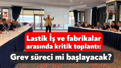 Lastik İş Sendikası’nın örgütlü olduğu Brisa, Pirelli, Prometeon ve Goodyear