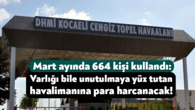 DHMİ’nin verilerine göre, 2026 yılının mart ayı sonu itibariyle 664