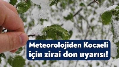 Meteoroloji Genel Müdürlüğü, Marmara Bölgesi’nin 8 Nisan Çarşamba gününden itibaren