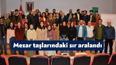Kocaeli'de Osmanlı mezar taşlarının tarihi ve kültürel derinliği masaya yatırıldı.