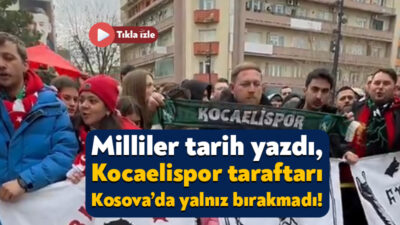 Türkiye A Milli Futbol Takımı, Kosova’da tarih yazarak Dünya Kupası