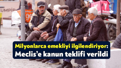 Meclis'e açlık sınırı altında aldığı maaşlarla yoksulluğa mahkûm edilen emeklileri