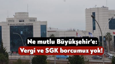 Kocaeli Büyükşehir Belediyesi’nin nisan ayı meclis toplantısı bugün Kocaeli Kongre