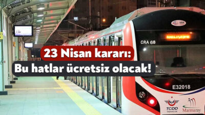 Resmi Gazete’de yayınlanan karara göre, 23 Nisan Ulusal Egemenlik ve
