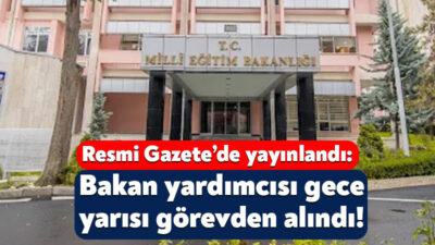 Cumhurbaşkanlığı tarafından atamalara ilişkin karar Resmi Gazete’de yayınlandı. Buna göre,