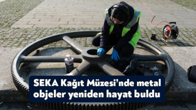 Kocaeli Büyükşehir Belediyesi’ne bağlı SEKA Kağıt Müzesi bünyesinde açık alanda
