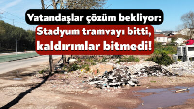 Kuruçeşme-Kocaelispor Stadyumu arasındaki tramvay hattı tamamlanarak hizmete açıldı. Ancak çalışmalar
