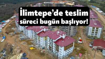 TOKİ’nin İlimtepe’de gerçekleştirdiği 564 konutluk projesinde teslim tarihleri belli oldu.
